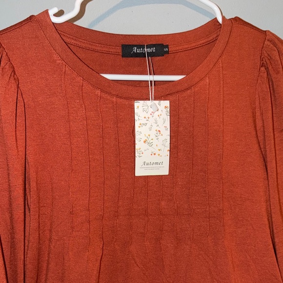 Women's Rust Top Small - Picture 2 of 6